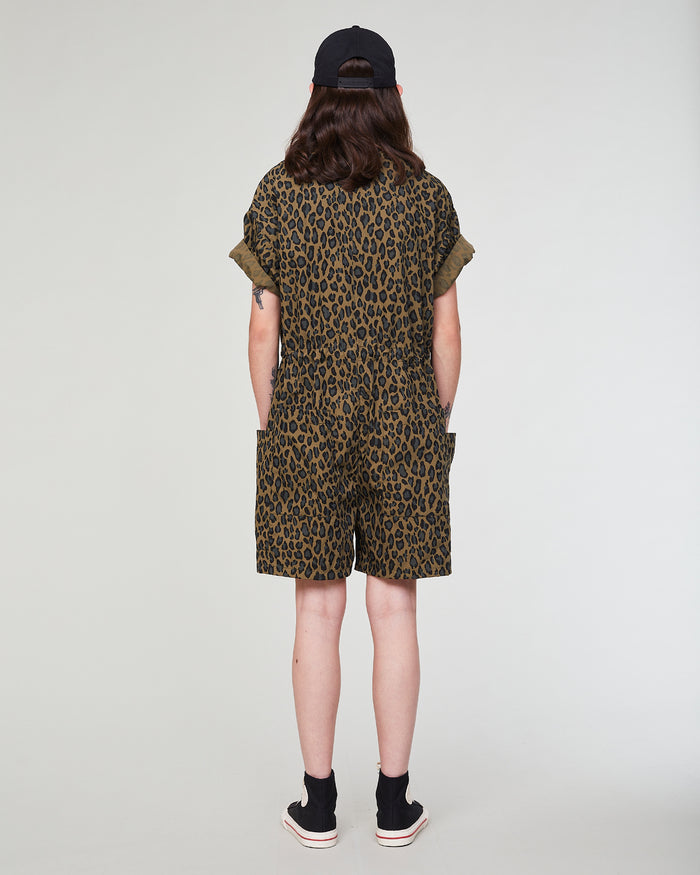 G.o.D Expedition Suit Cheetah Cotton Khaki