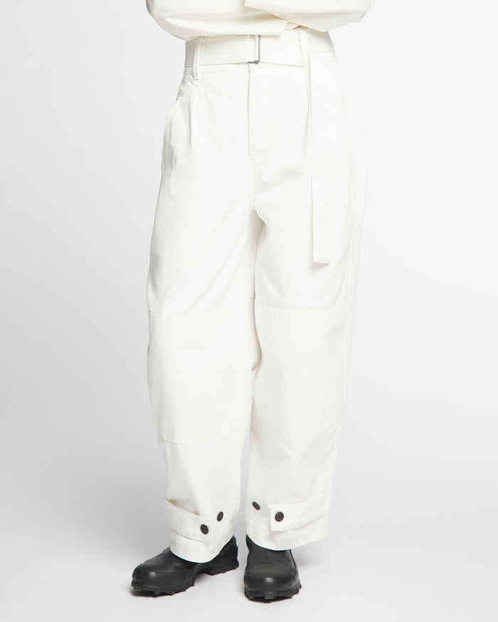 G.o.D Field Chino White Denim Milk
