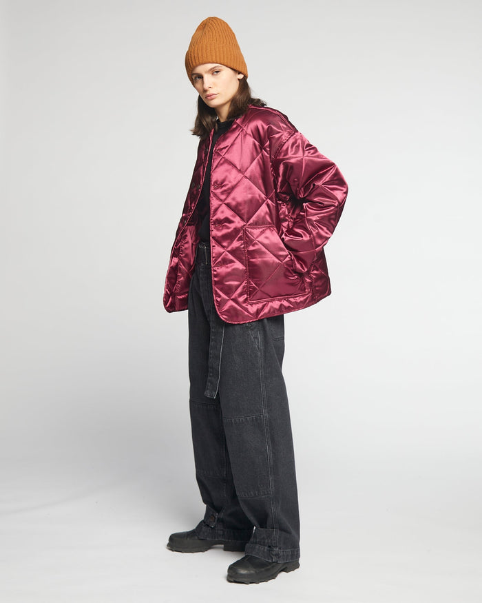 G.o.D Frostbite Diamond Quilt Wine