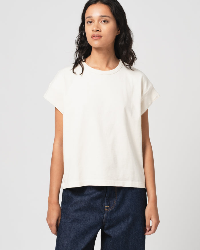 G.o.D Muscle T Heavy Flame Off White