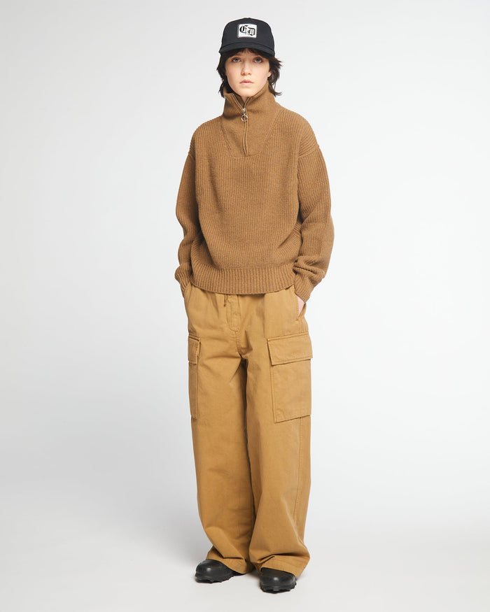 G.o.D Para Pants Crispy Cotton Cumin