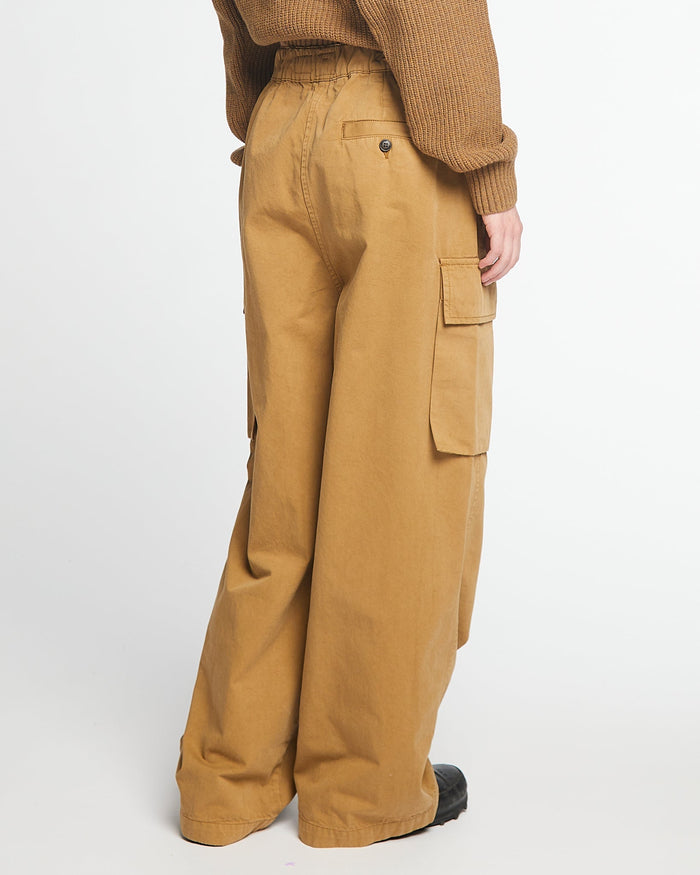 G.o.D Para Pants Crispy Cotton Cumin