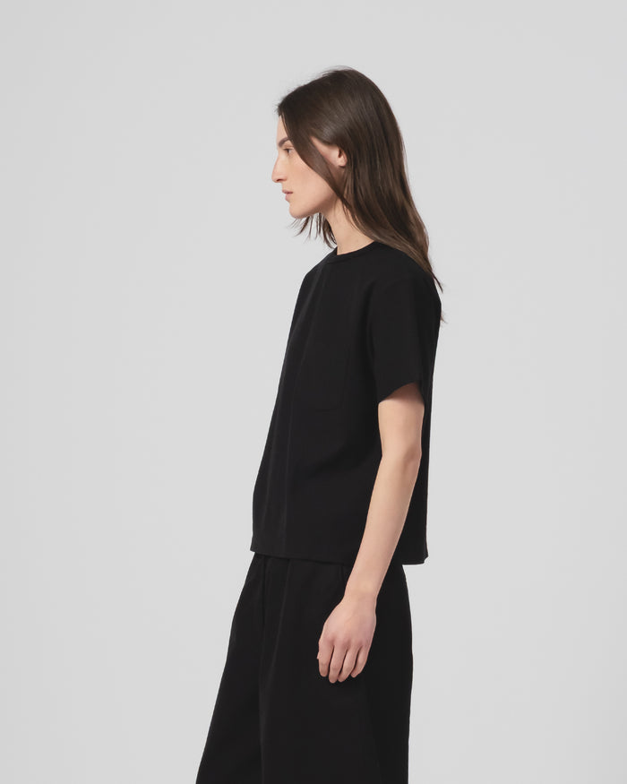 G.o.D Pocket T Organic Open End Jersey Black