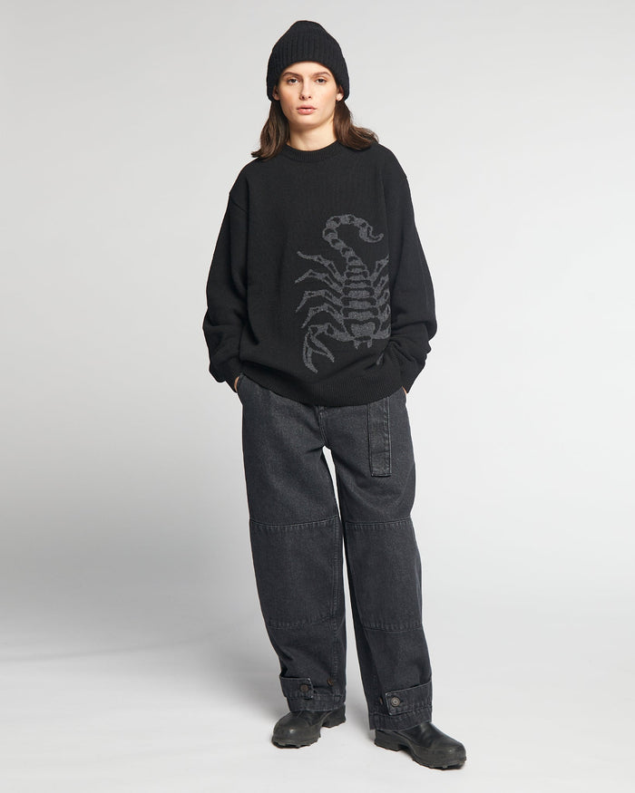 G.o.D Scorpio Sweater Delta Black
