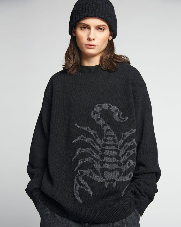 G.o.D Scorpio Sweater Delta Black