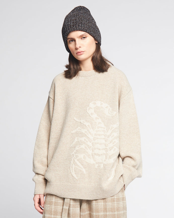 G.o.D Scorpio Sweater Delta Oatmeal