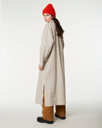 G.o.D Shirt Dress Dust Bowl Stripes Off White