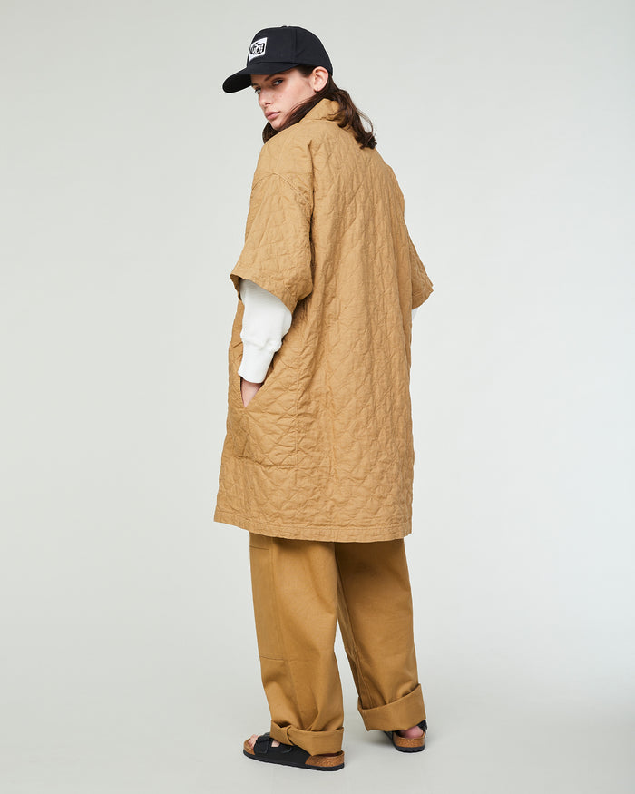G.o.D Toku Dress Mighty Cotton Antelope