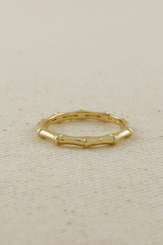 GoldFi Bamboo Band Ring