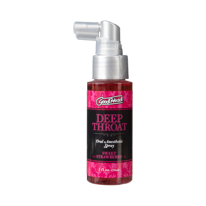 GoodHead Deep Throat Spray Sweet Strawberry 2 fl oz