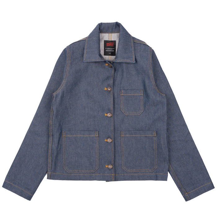 Gracie Jacket - Natural Indigo - Indigo by Naked & Famous Denim