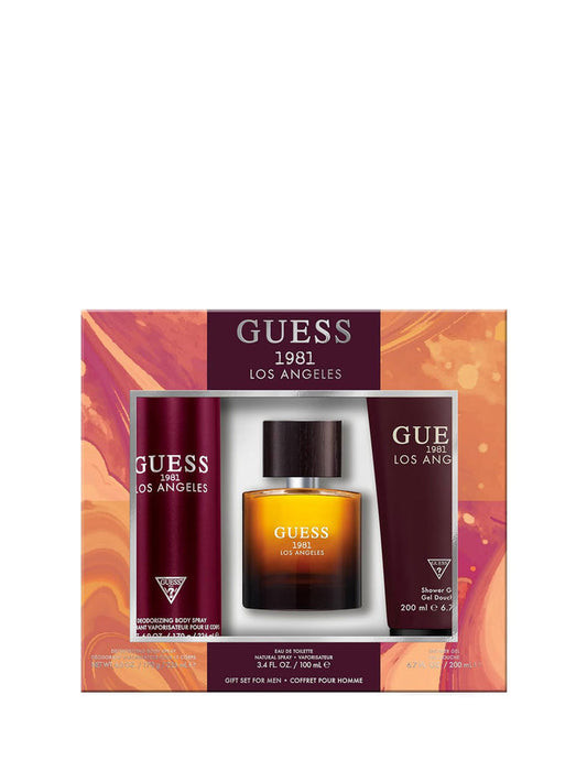 Guess 1981 Los Angeles For Men Gift Set