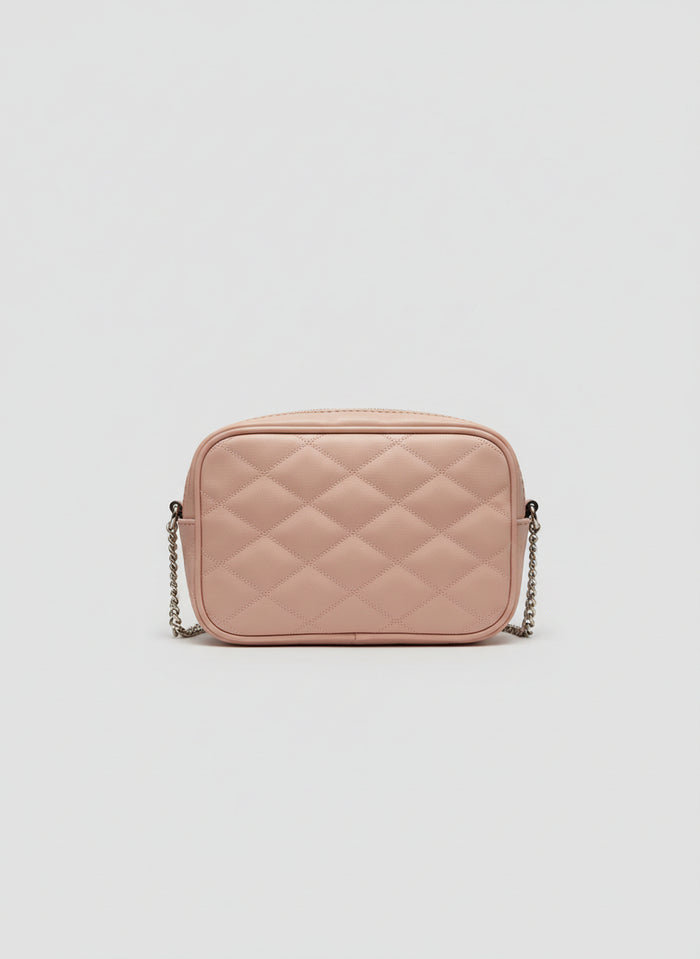 GUESS Sweet Candy Crossbody Bag Quilted Chain Strap