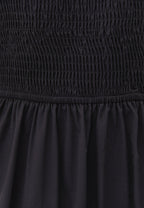 Halter Neck Long Dress - BLACK