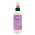 A bottle of Hand & Body Wash | Latika with a calming lavender and peppermint scent, featuring a purple label and a pump dispenser for easy use in skincare and body care routines.