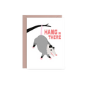 Hang in There Possum Encouragement Card