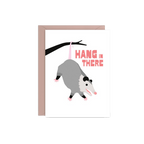 Hang in There Possum Encouragement Card