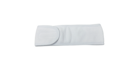 Headband Microfiber White (9xm x 60cm)