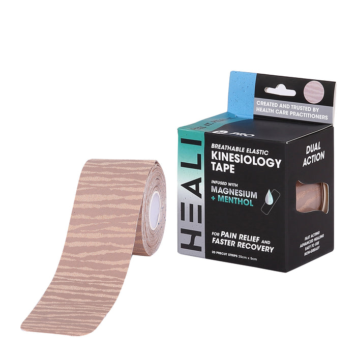 Heali PRO Kinesiology Tape - Magnesium & Mentol
