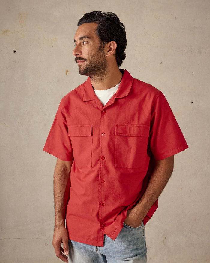 Holiday Collar Shirt