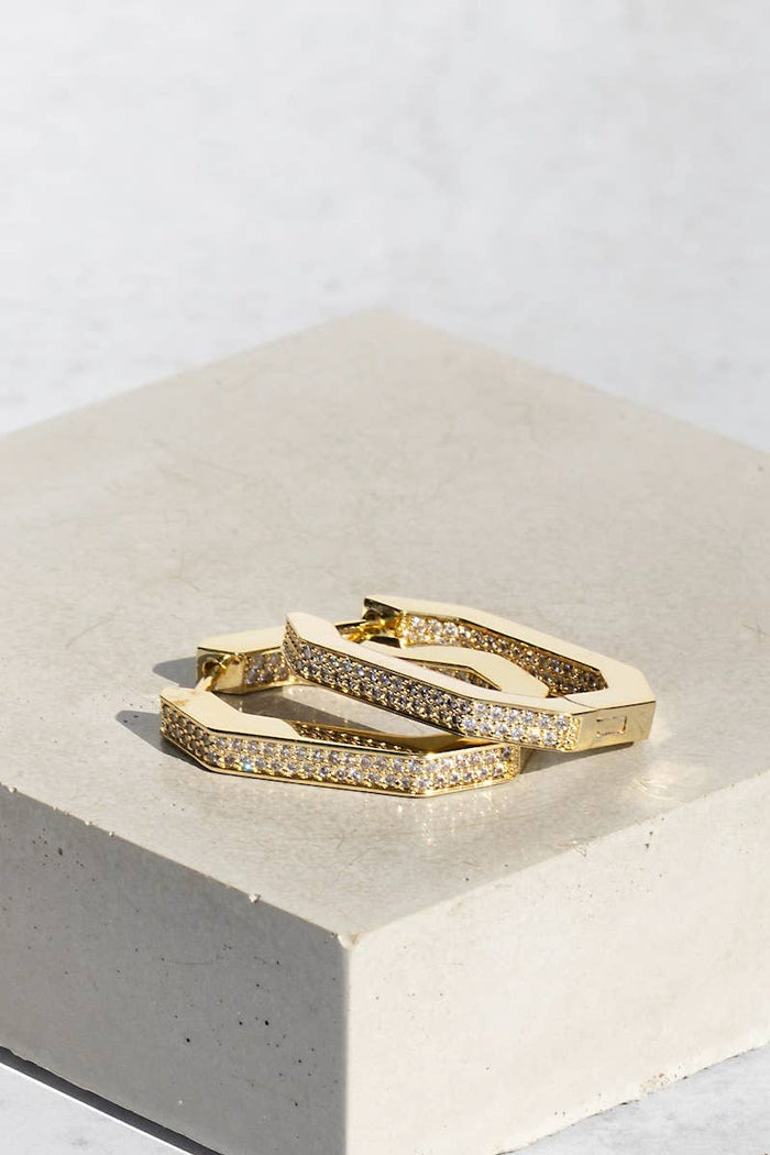 Hoops-Octavia 14k Gold Vermeil