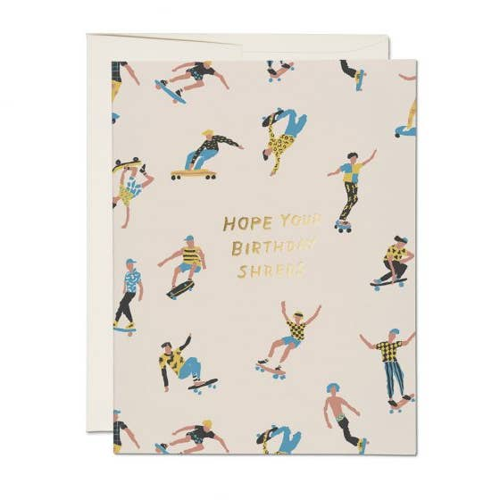 Hope Your Birthday Shreds Card