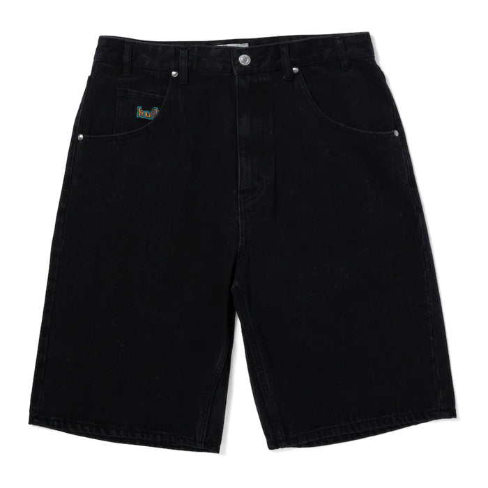 HUF Cromer Short Washed Black