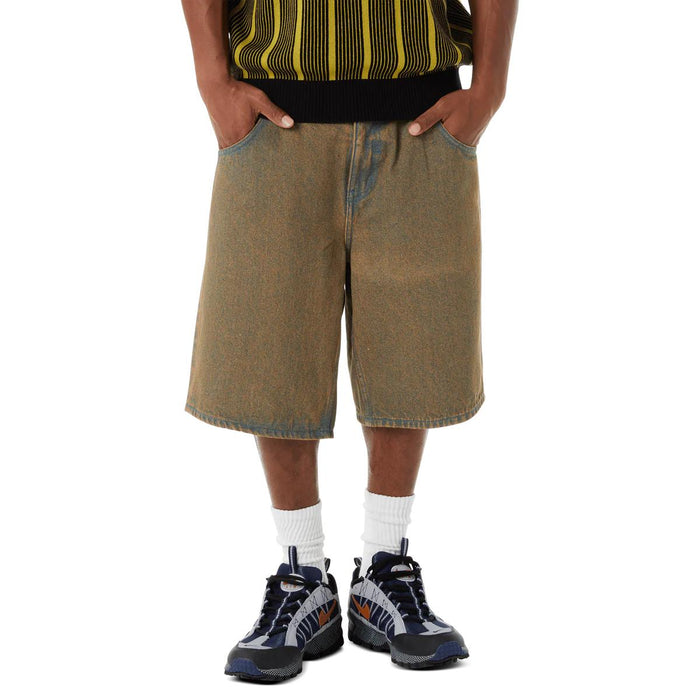 HUF Cromer Short Washed Burnt Blue