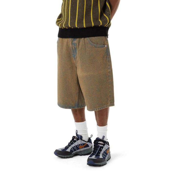 HUF Cromer Short Washed Burnt Blue