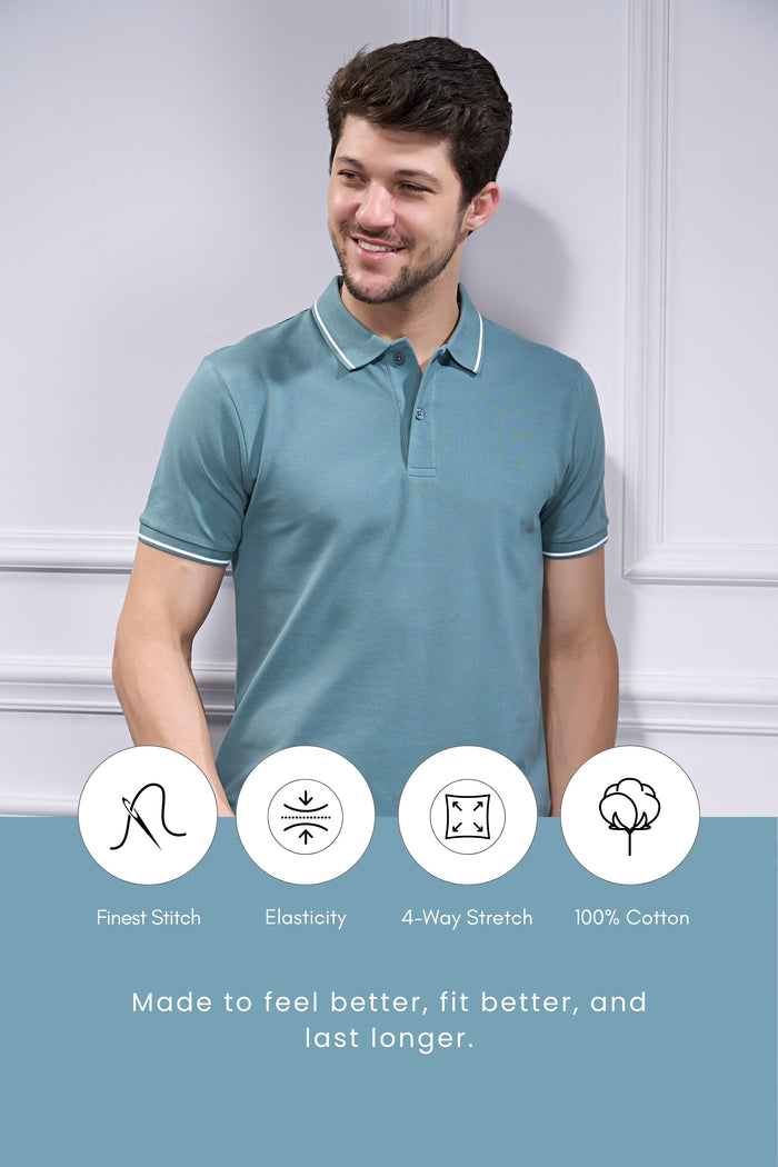 Identity Polo 2.0 - Air Blue