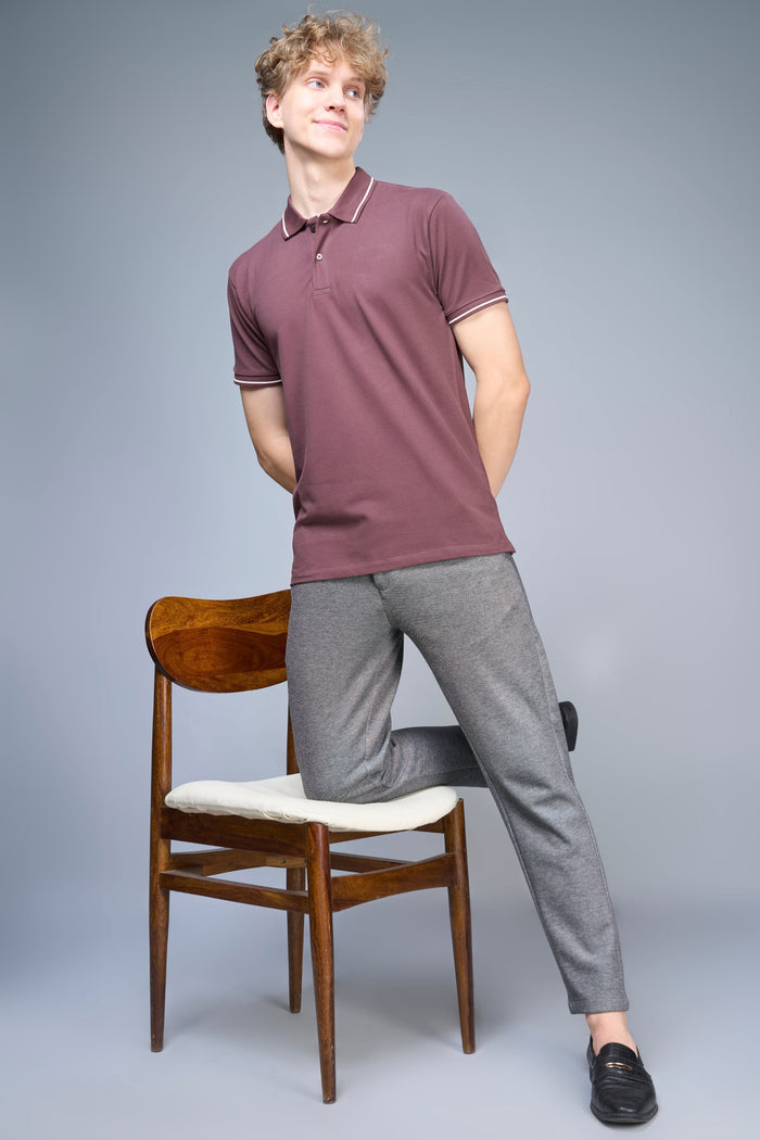 Identity Polo 2.0 - Grape Polo T-SHIRT Maxzone Clothing