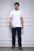 Identity Polo 2.0 - White Maxzone Clothing M