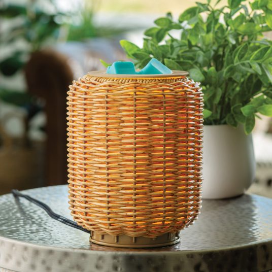 Illumination Wicker Lantern Wax Warmer