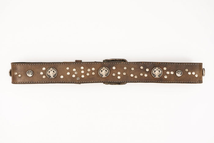 Imperial Eagle Leather Belt