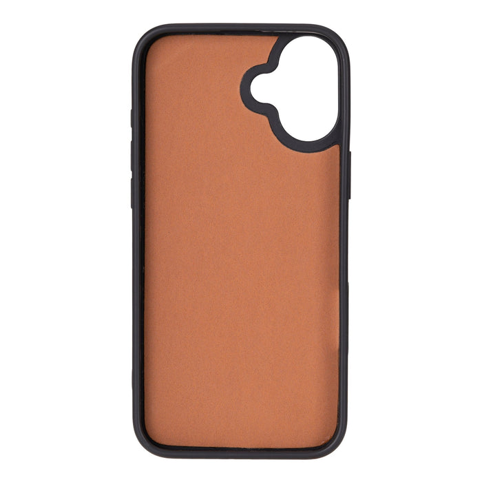 iPhone 16 Plus Leather Snap - on Flex Flat by Hardiston - premium iPhone 16 Cases