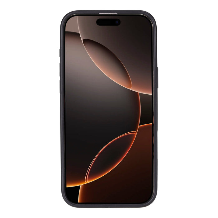 iPhone 16 Pro Max Leather Snap - on Flex Flat by Hardiston - premium iPhone 16 Cases