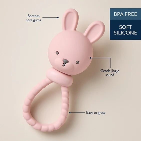 Itzy Ritzy Sweetie Rattle - Bunny