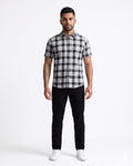 JOBBS SHORT SLEEVE CHECK SHIRT