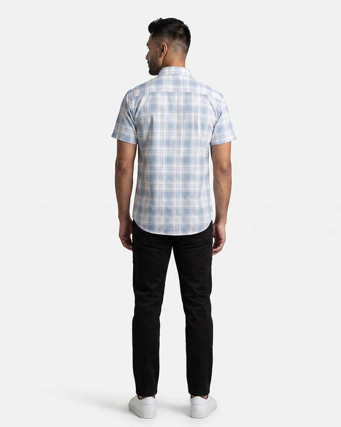 JOBBS SHORT SLEEVE CHECK SHIRT