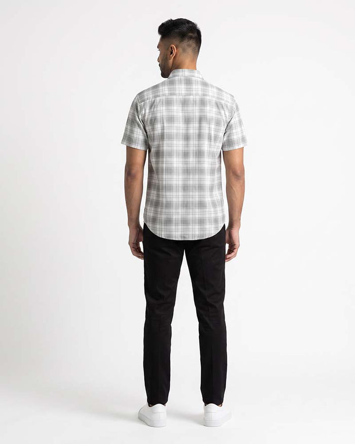 JOBBS SHORT SLEEVE CHECK SHIRT