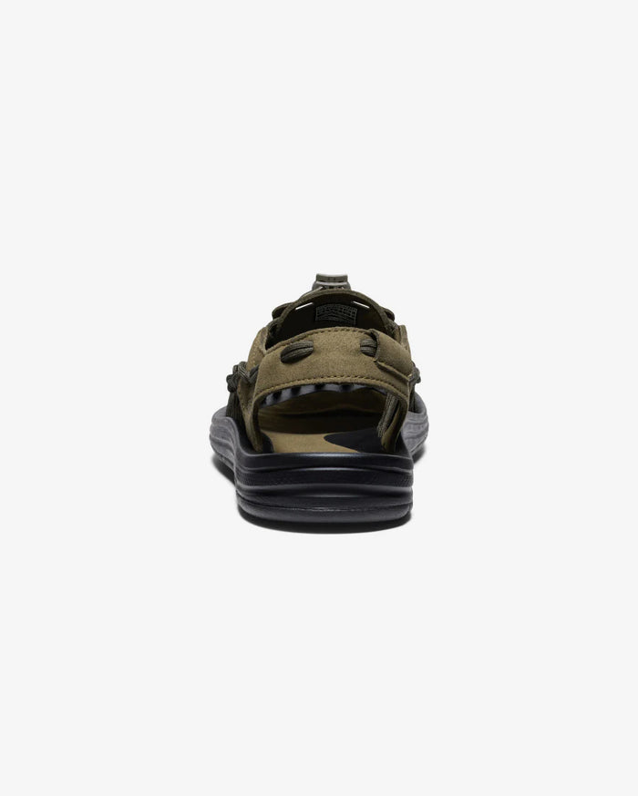KEEN Men's Uneek Dark Olive/Black
