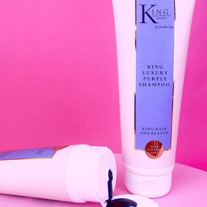King Hair & Beauty King Luxury Purple Shampoo