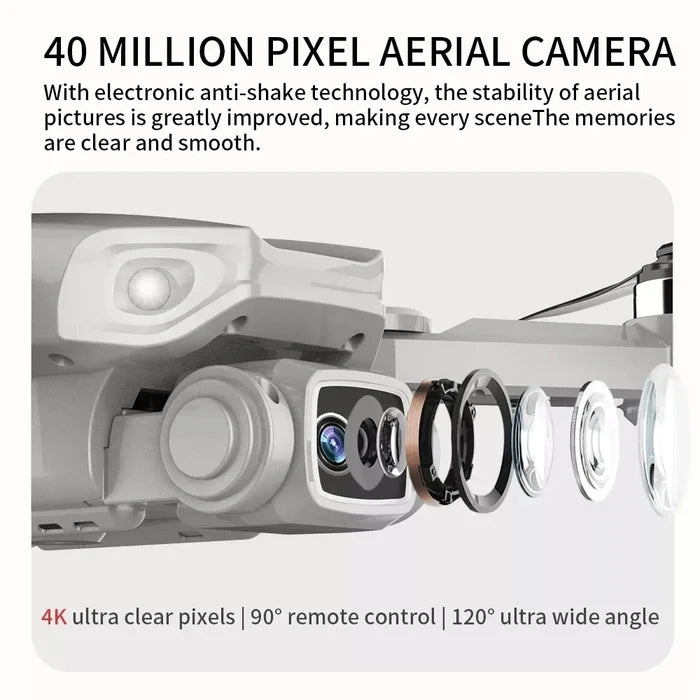 L900 Pro 4K GPS Drone with Dual HD Camera, 5G FPV, Brushless Motor, Foldable RC Quadcopter with 1200M Range & Follow Me Mode