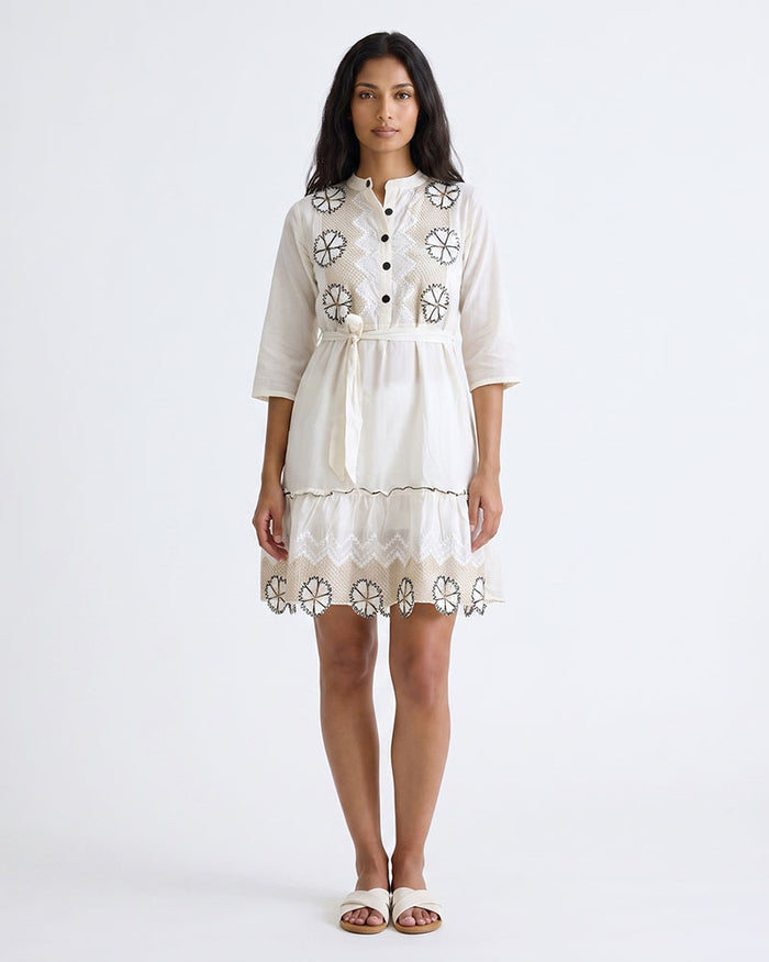 LADIES EMBROIDERY DRESS