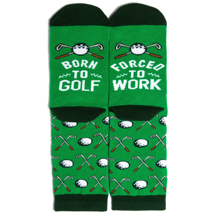 Lavley - Born to Golf, Forced to Work Socks