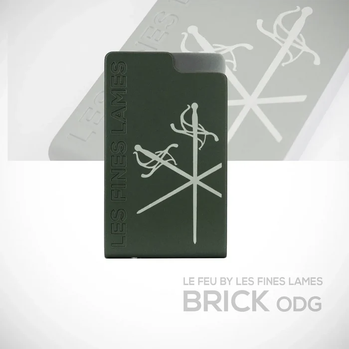 Les Fines Lames Le Feu Brick Lighter ODG - LF4403004