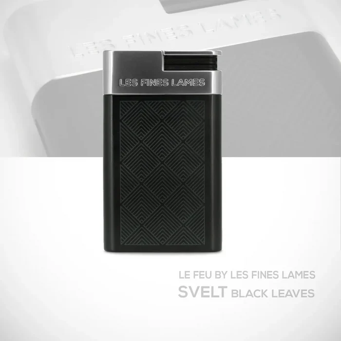 Les Fines Lames Le Feu Svelt Lighter Black Leaves - LF4503001
