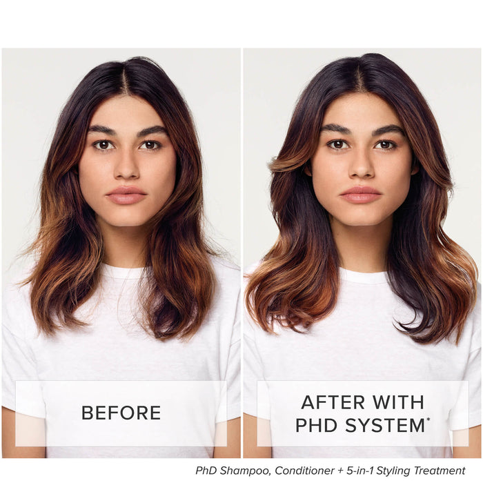 Living Proof Perfect Hair Day (PhD) Shampoo 60ml bottle, lightweight beauty shampoo for clean, healthy hair.