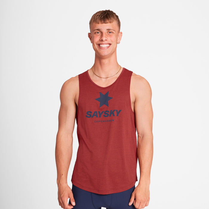 Saysky Logo Combat Pro Singlet Red 5007 OMRSI30C5007