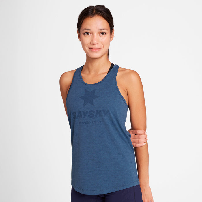 Saysky Logo Combat Pro Singlet Blue 2012 OWRSI30C2012